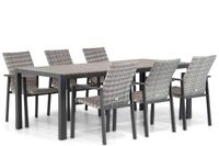 Lifestyle Garden Furniture Lifestyle Upton/Young 217 cm dining tuinset 7-delig