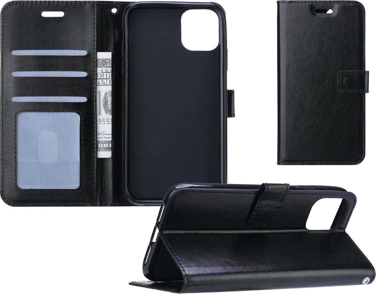 BTH Panda BTH PM Bookcase iPhone 11 Pro Zwart