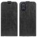 OnePlus Étui à Rabat Vertical OnePlus Nord CE4 Lite/Oppo K12x avec Porte-Cartes - Noir