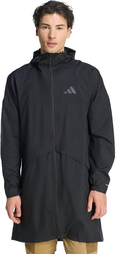 Adidas Terrex Terrex Multi 2 Layer Climaproof Parka Regenjack - Heren - Zwart