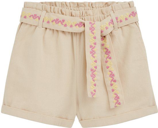 WE Fashion Meisjes short met embroideries