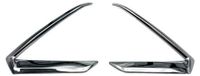 Merkloos Le-xus Achtermistlamp Cover Zilver - 1 Paar - ABS - Trims - Geschikt voor Le-xus UX200/UX250h/UX260h 2019-2022 - Niet voor F SPORT model - Lampcover