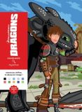 Coloriages HACHETTE HEROES Coloriages Mystères - Dragons: Colorie les chiffres et découvre l'image