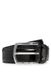 BOSS Leren riem Claus Tx Sz35 Belt W100 Dark Brown donkerbruin