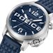 Police PEWJD0021702 Heren Polshorloge Kwarts Blauw/Zilverkleurig Leer