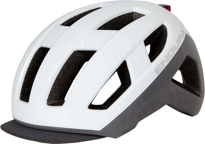 Endura Urban Luminite II Helm Heren, wit/grijs