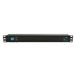 Infitronic - INSV1006 – 19 inch 8-voudige stekkerdoos stroomverdeler 1U met 2x USB-opladen
