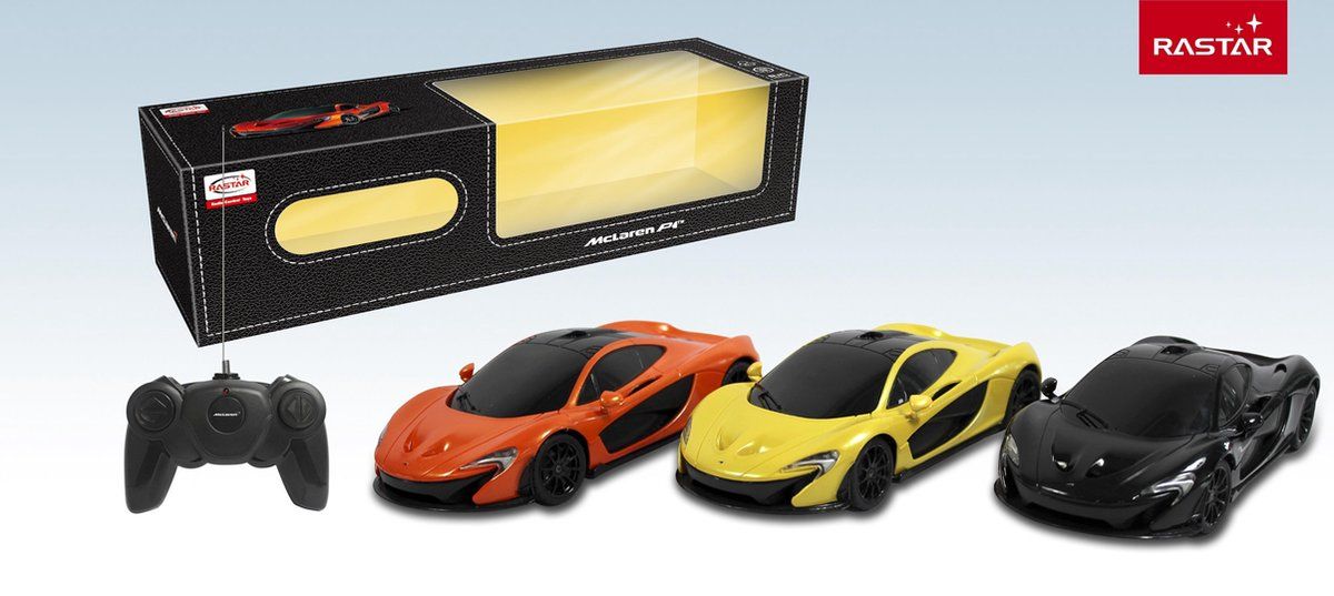 Rastar RC McLaren P1 - 1:24 - Oranje - 18 cm