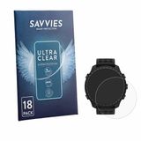 Savvies Screenprotector voor Suunto Core 2 - Folie Beschermfolie transparant 18 Stuks