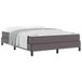 vidaXL Bedframe met matras Grijs 160 x 200 cm Stof