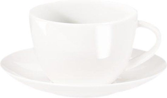 ASA Selection Á Table Theekop en Schotel - 210 ml - Wit