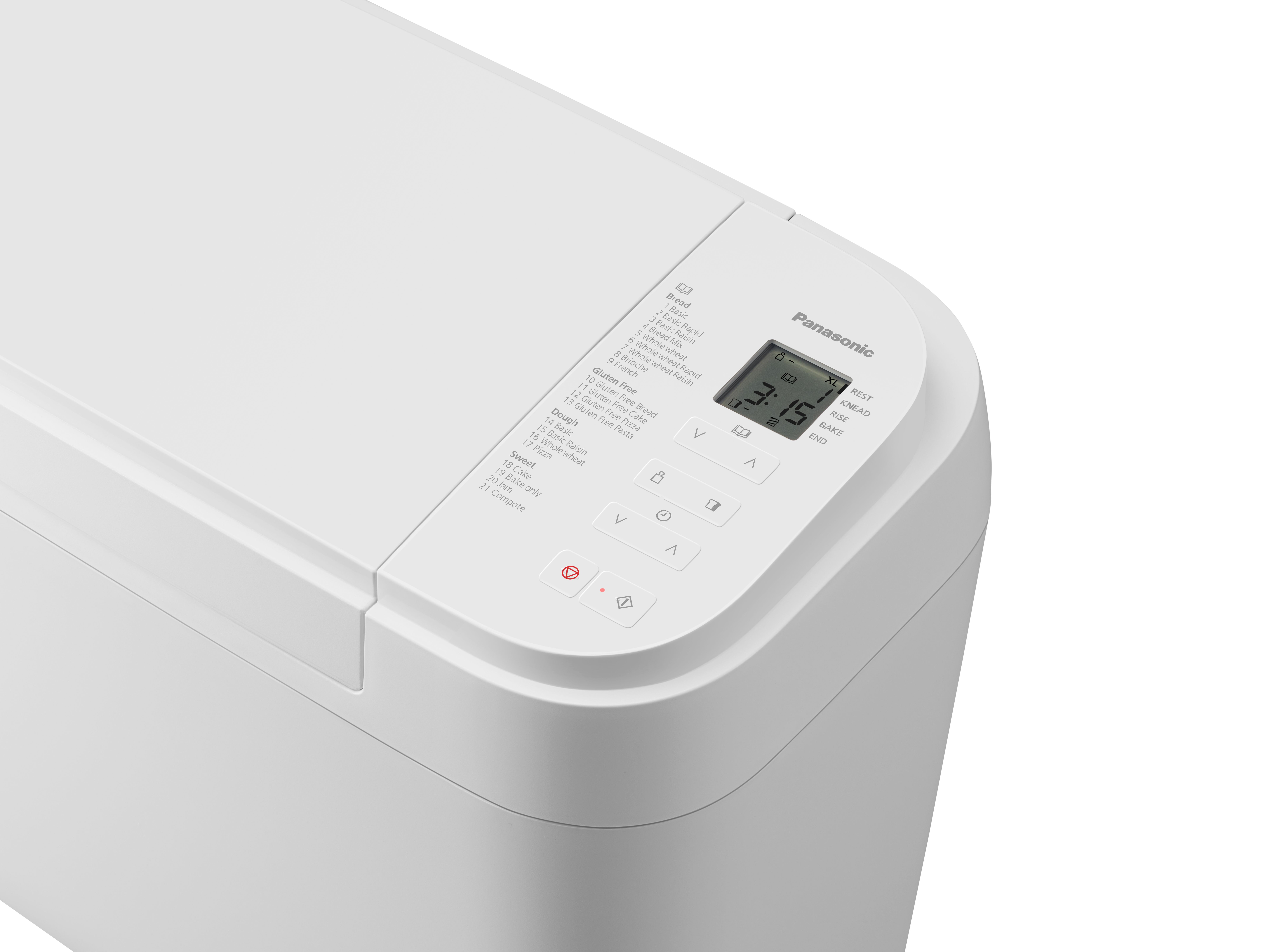 Panasonic SD-B2510 Broodbakmachine - 21 Programma's - Wit