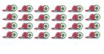Q-Connect Mini Correctie Tape Roller KF02131 - Pack van 24