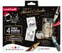 uni-ball Uni Chalk Markers Kerst 4 stuks