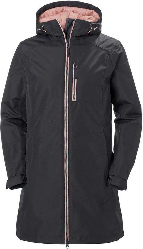 Helly Hansen Long Belfast Winter Jacket Women, ebony S 2020 Regenjassen