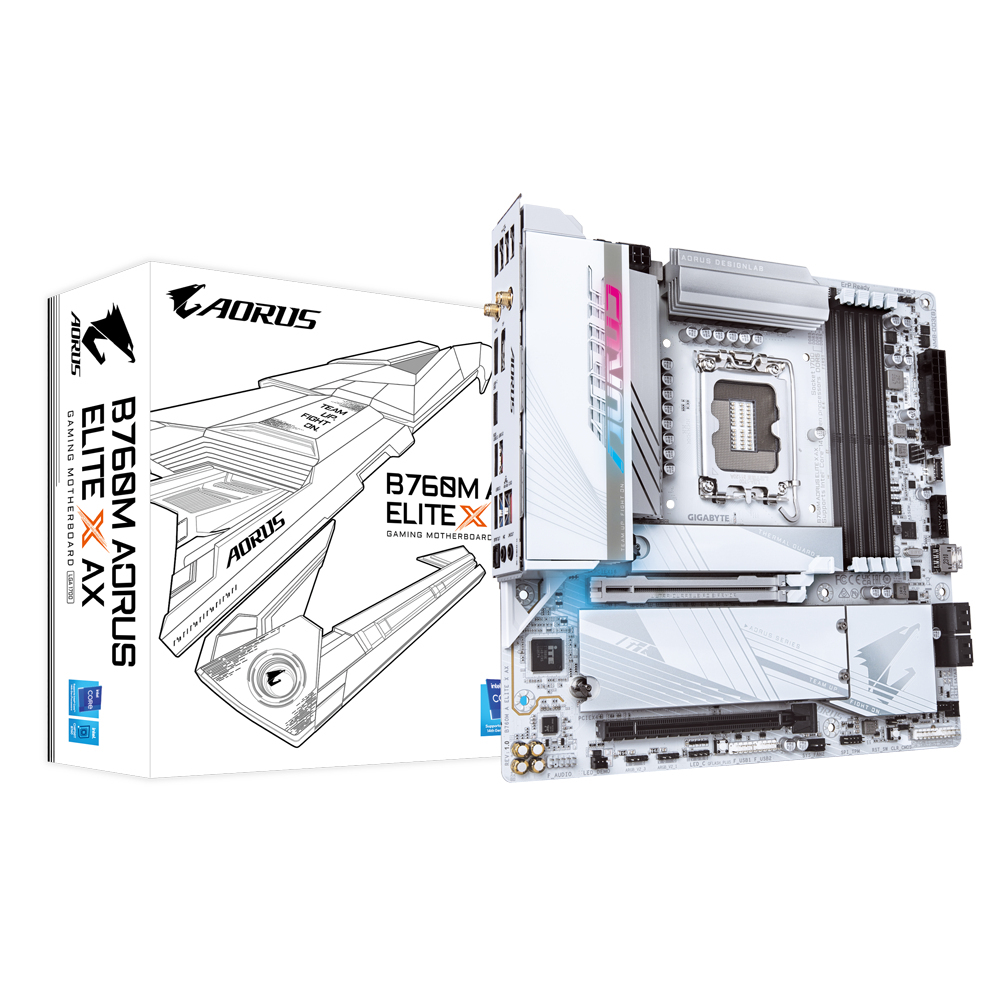 GIGABYTE B760M AORUS ELITE X AX