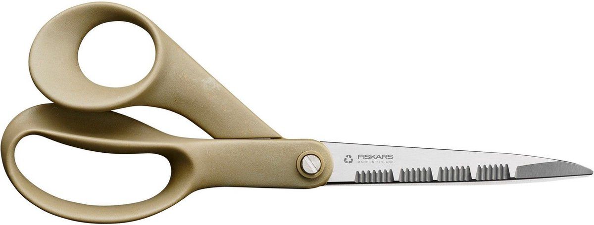 Fiskars ReNew Gerecyclede Tuinschaar - 21cm - Zweeds Staal