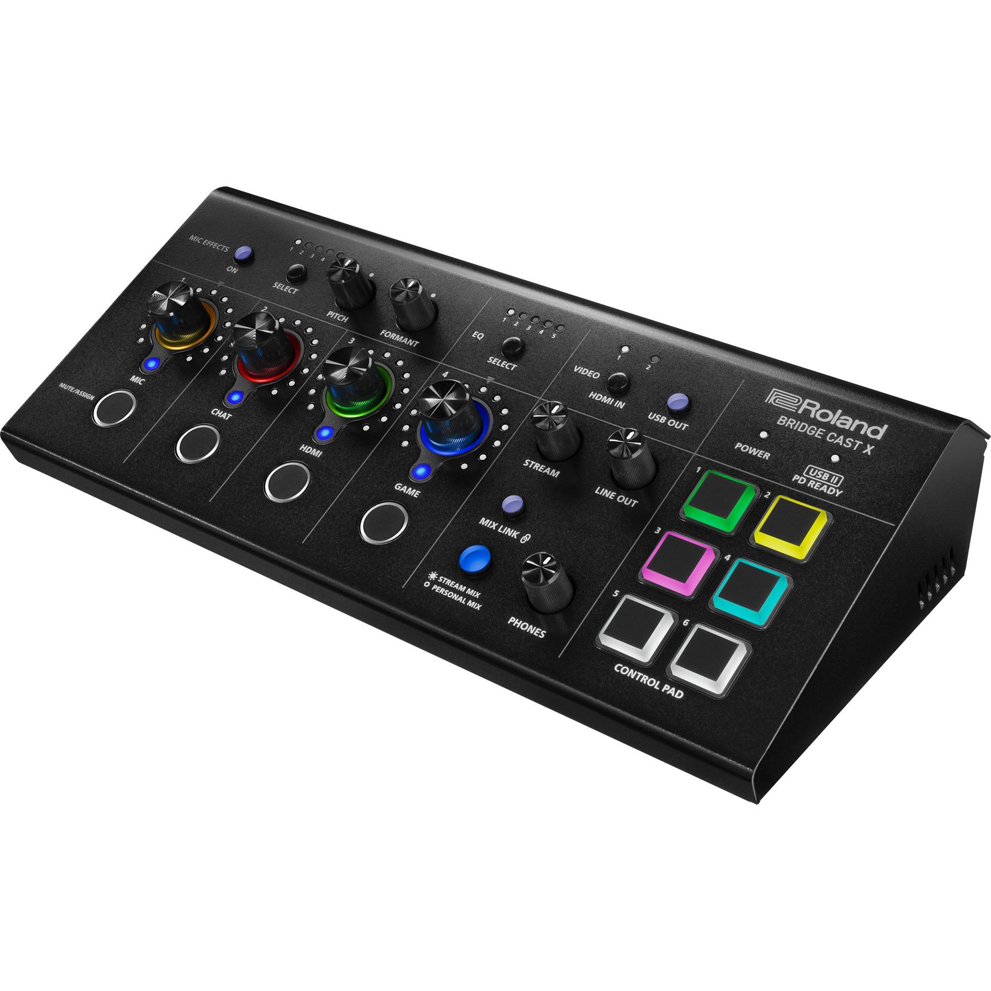 Roland Bridge Cast X Gaming Audio Mixer