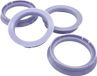 Bol Centrering set pour vélo - Bagues de centrage, entretoises - Montage de roue, stabilisateur - 725 x 601 mm - noir