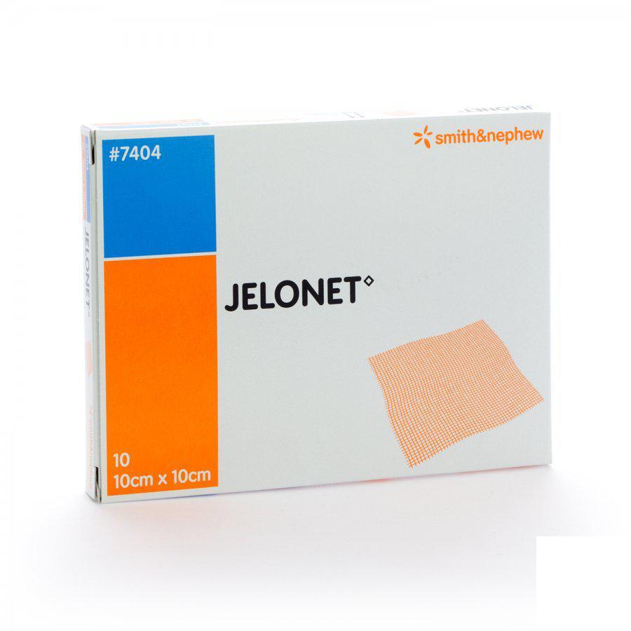 Jelonet zalfkompres 10cmx10cm 10 stuks