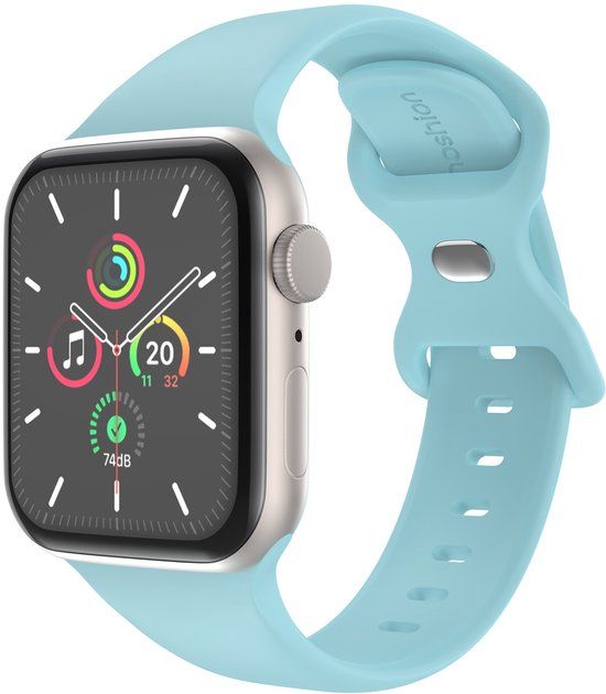 imoshion Siliconen⁺ bandje voor Apple Watch 38/40/41/42 mm - Maat S/M - Sapphire Blue