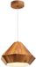 Accord Houten LED Hanglamp Diamond | 1X E27 Max 40W | Teak