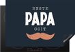 Merkloos KitchenYeah® Inductie beschermer 77x51 cm - Cadeau man - Vaderdag - Quote - Beste papa ooit - Inductiebeschermer