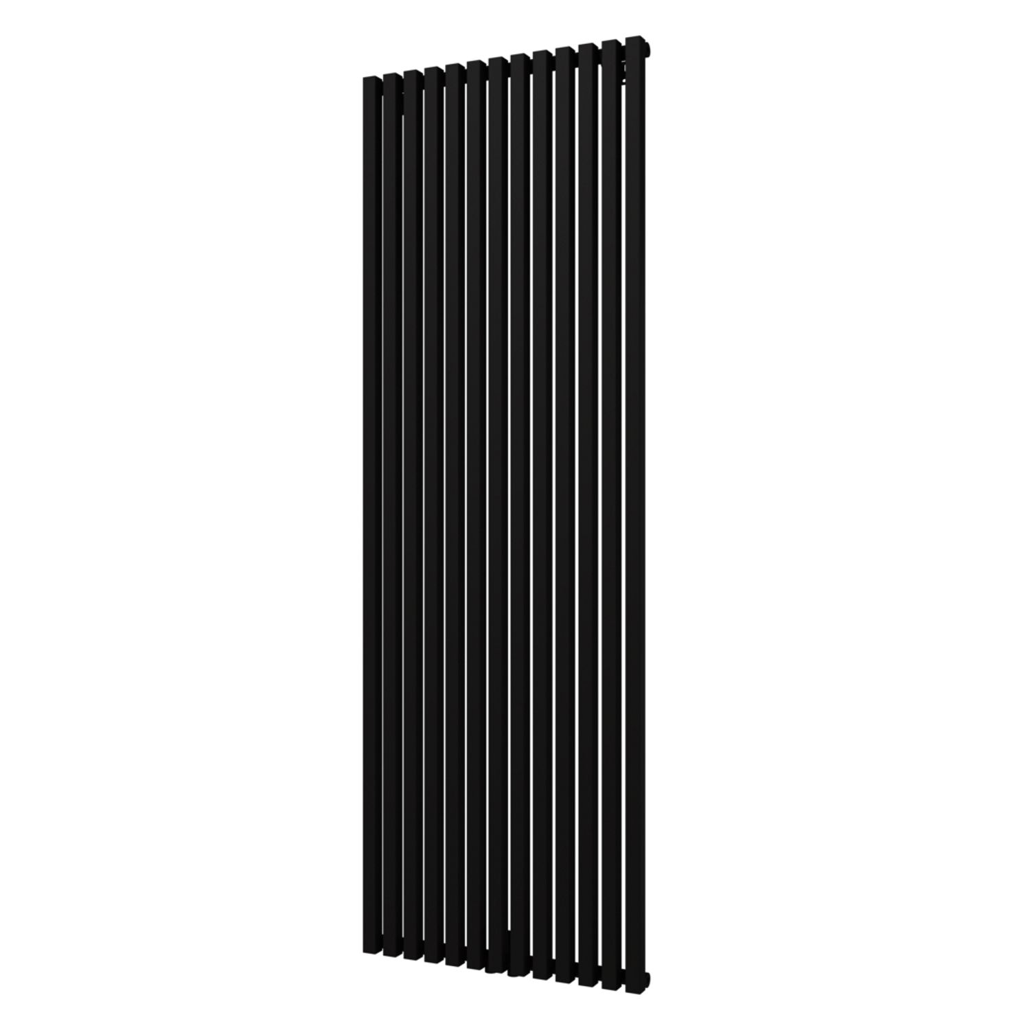 Boss & Wessing Siela Enkel Handdoekradiator 180x60,6 cm Mat Zwart