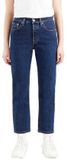 Levi's 501 Crop Jeans Blauw W30 x L30 Vrouw