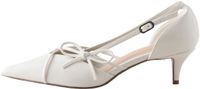 Next - Dames - Forever Comfort® pumps met tweedelige sleehak - Crème