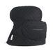 KitchenAid housse de protection unie pour robot pâtissier inclinable, ajustée, avec poche de rangement, matelassée 100% Coton, noir mat, 36,6 × 45,7 × 25,4 cm