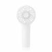 wonderlamp Bris Handventilator, wit, 3 snelheden, laadindicator en oplaadbare accu, compacte mini-ventilator, ideaal voor op reis