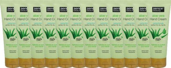Sence Handcrème Aloë Vera 12 x 75 ML