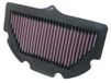 K&N Vervangingsluchtfilter compatibel met Suzuki GSXR600/750 2006-2009 (SU-7506)