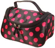 CHPN Make-up tasje - Toilettas - Make-up organizer - Zwart met roze