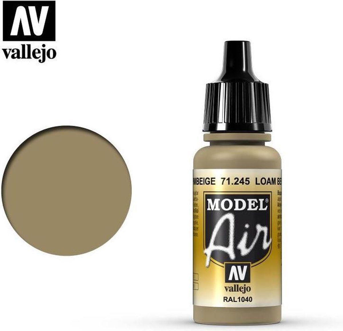 Vallejo AV Model Air 17 ml - Leh Beige - 8429551712453