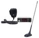 Radio CB avec 40 canaux + antenne CB de 45 cm avec pied magnétique