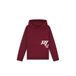 Ballin hoodie met print - donkerrood