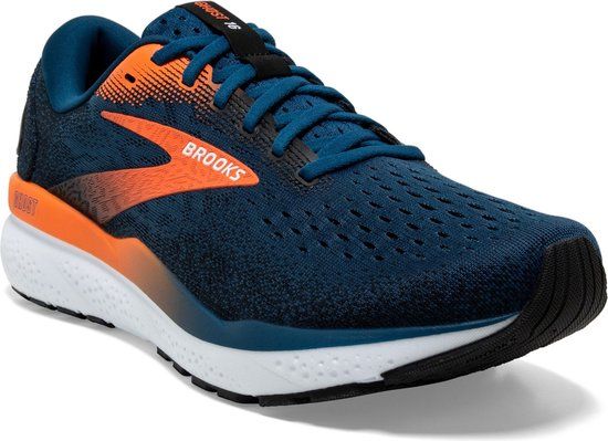 BROOKS Ghost 16 - Running schoenen heren - Blauw-Multicolour - Maat 45.5