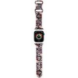Hello Kitty Siliconen Tags Graffiti Band voor Apple Watch 38/40/41mm - Roze