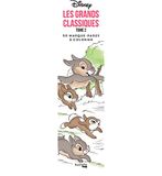 Marque-pages Disney Les Grands Classiques Tome 2: 40 Marque-pages à Colorier