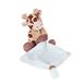 BABY NAT Pantin met knuffeldier Tikou – BN0743 – bruin