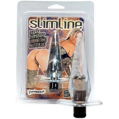 Super Compact Vibrating Buttplug - Transparant