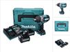 Makita TW 001 GD201 Clé à chocs sans fil 40 V max. 1800 Nm Brushless XGT + 2x batterie rechargeable 2,5 Ah + chargeur + Makpac