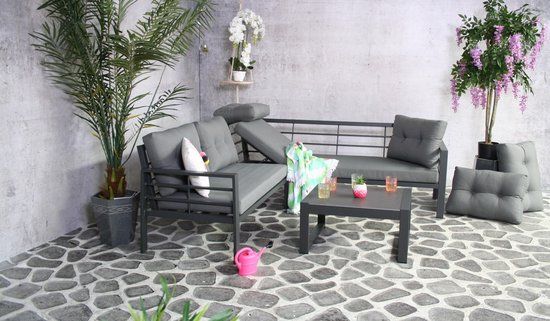 Intergard Aluminium loungeset Elba 5 personen