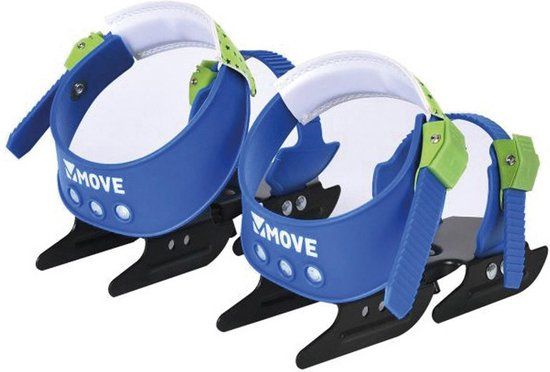 Move Glij-ijzers Verstelbaar - Maat One size - Blauw