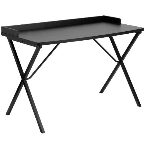 Flash Furniture Computerbureau - Zwart Laminaat Top/Zwart Frame - 120x60cm
