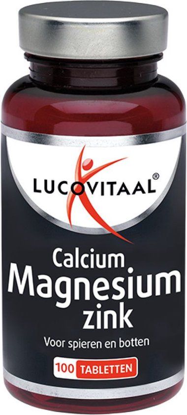 Lucovitaal Calcium Magnesium Zink - 100 tabletten