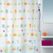 Spirella Textiel Douchegordijn Happy Fish - Badkamergordijn 180x200 cm - Polyester Douche Gordijn Multicolor