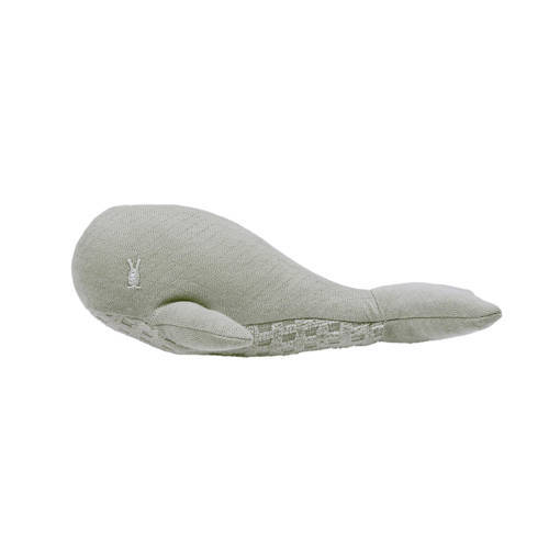 Snoozebaby Mystic Mint Wally Whale knuffel 16 cm